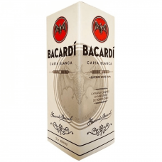 Ром Бакарди Карта Бланка 2 литра(bacardi carta blanca 2l) тетрапак